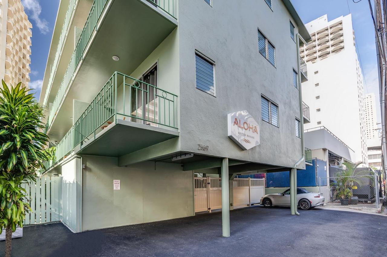 Aloha Suites Waikiki Honolulu Exterior foto
